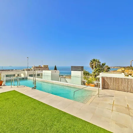 Oceanfront Duplex With A Rooftop Pool And Terrace El Puerto de Santa María Zewnętrze zdjęcie